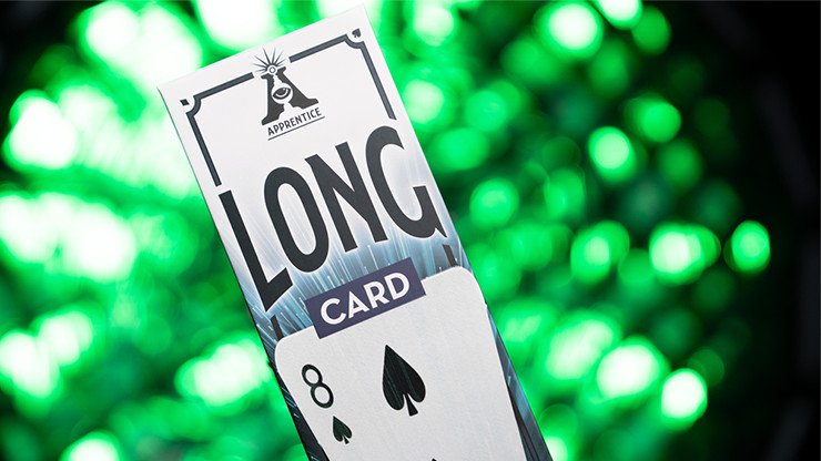 Magic Trick-LONG CARD (Gimmicks & Online Instructions) by Apprentice Magic New!