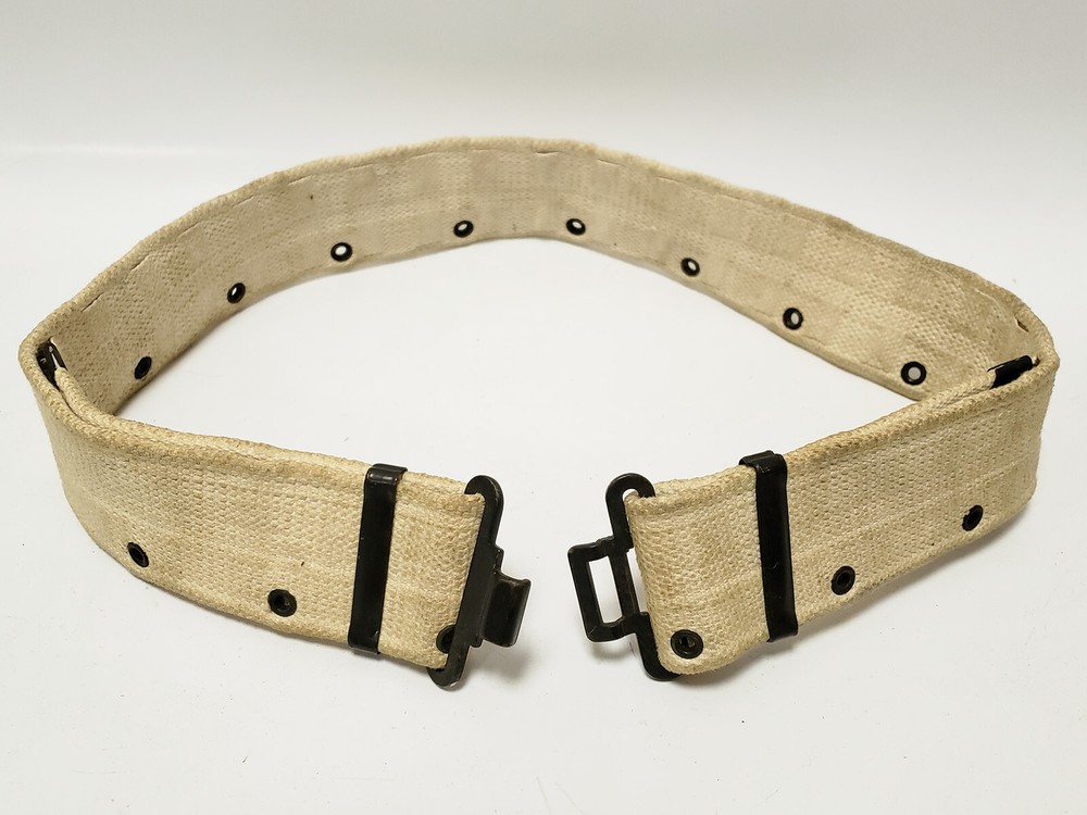 Dutch Web Belt Blancoed White