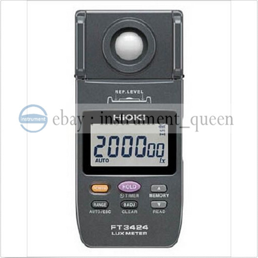 Hioki FT3424 Light Meter With Broad Coverage From Low To High Illuminance