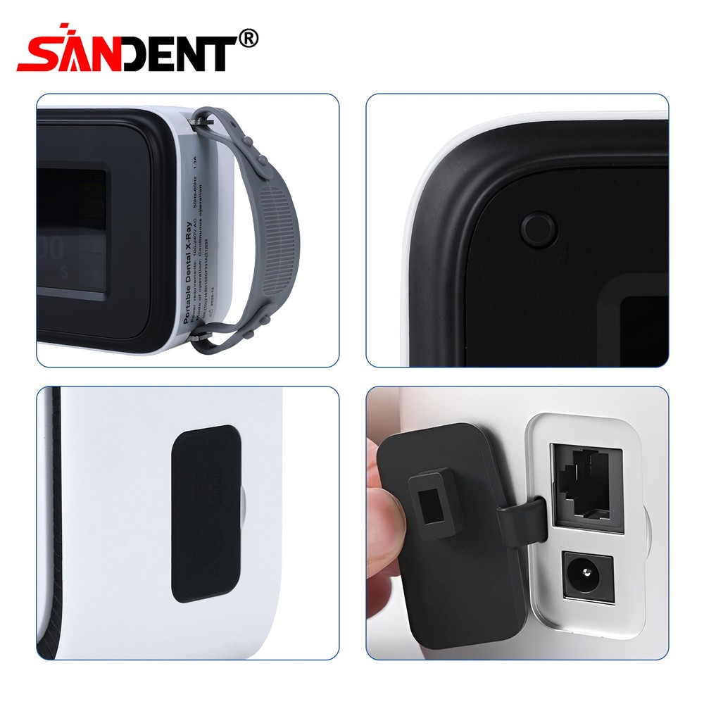 SANDENT X Mobile Unit System Ray Digital Machine High Frequency w/ Shield USA