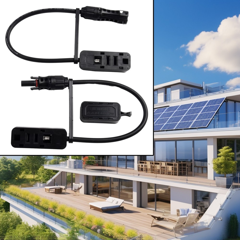 Solar Accessory Solar Connector Connector Box Cable Connector PVC Safe