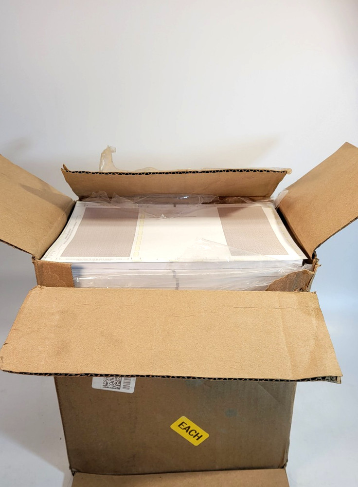 lot 2000 Pressure Seal Checks, Middle Position, Security, EZ Fold