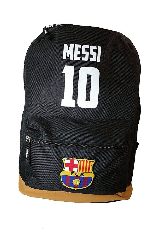 FC Barcelona Official Team Licensed Logo Backpack Messi 10 Limited