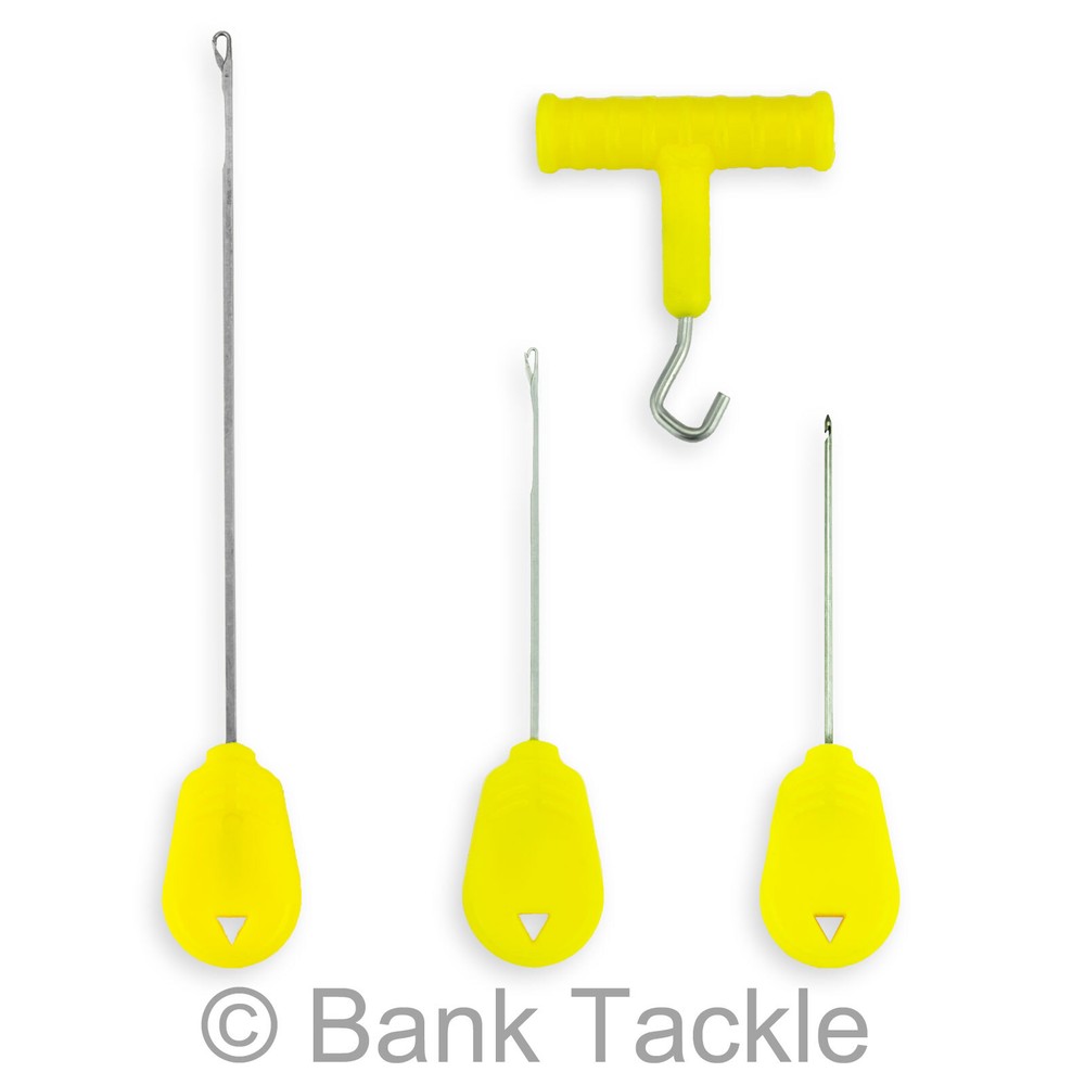Carp Fishing 4 Tool Set Braid Needle Short and Long Latch Needle Rig Puller GTS1