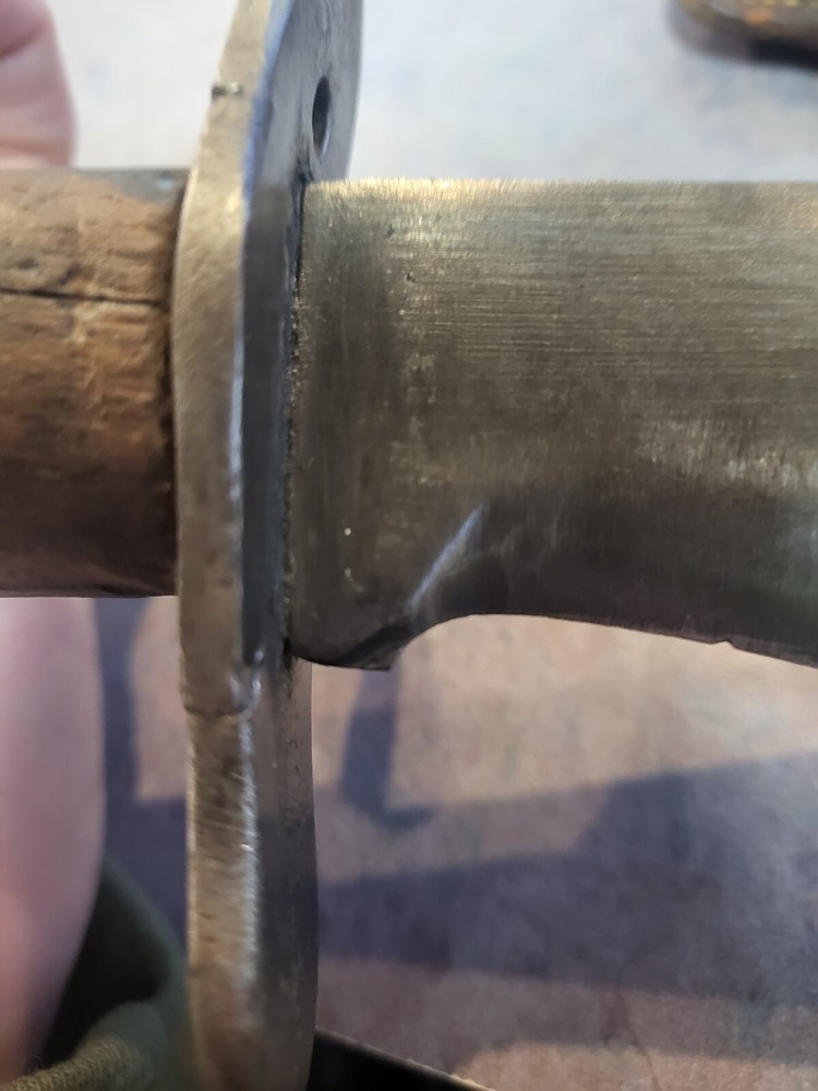 WWI BOLO Knife with AK-CO Sheath