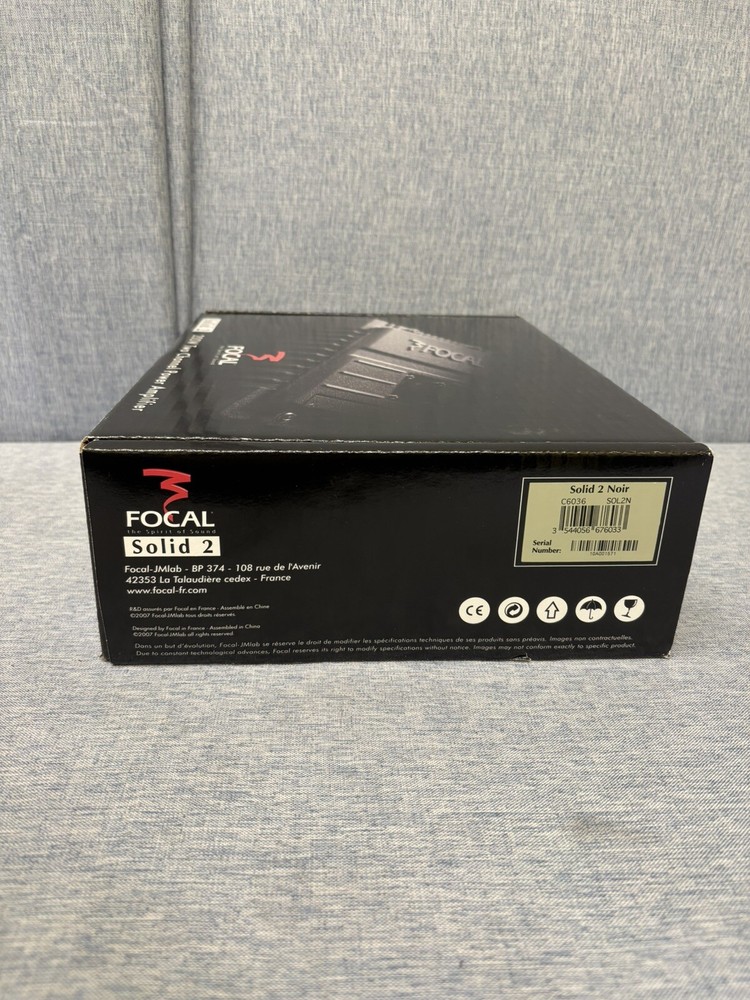 Focal Solid 2 - 200W Two Channel Power Amplifier