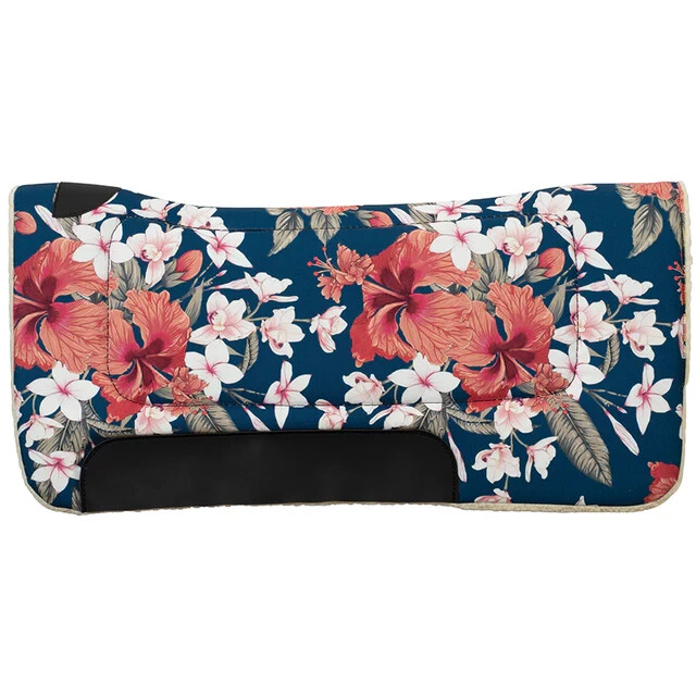 Contoured Printed Polyester Saddle Pads