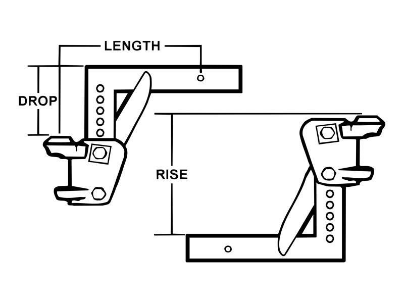 Reese Weight Distributing Class III & IV Adjustable Shank