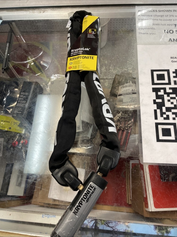 Kryptonite Kryptolok 990 Combination Chain Lock: 3' (90cm)