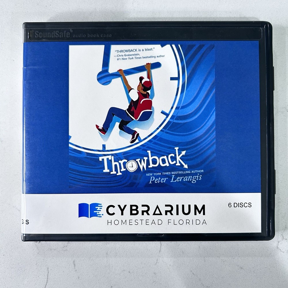 Peter Lerangis Throwback Audiobook 6-Disc Set
