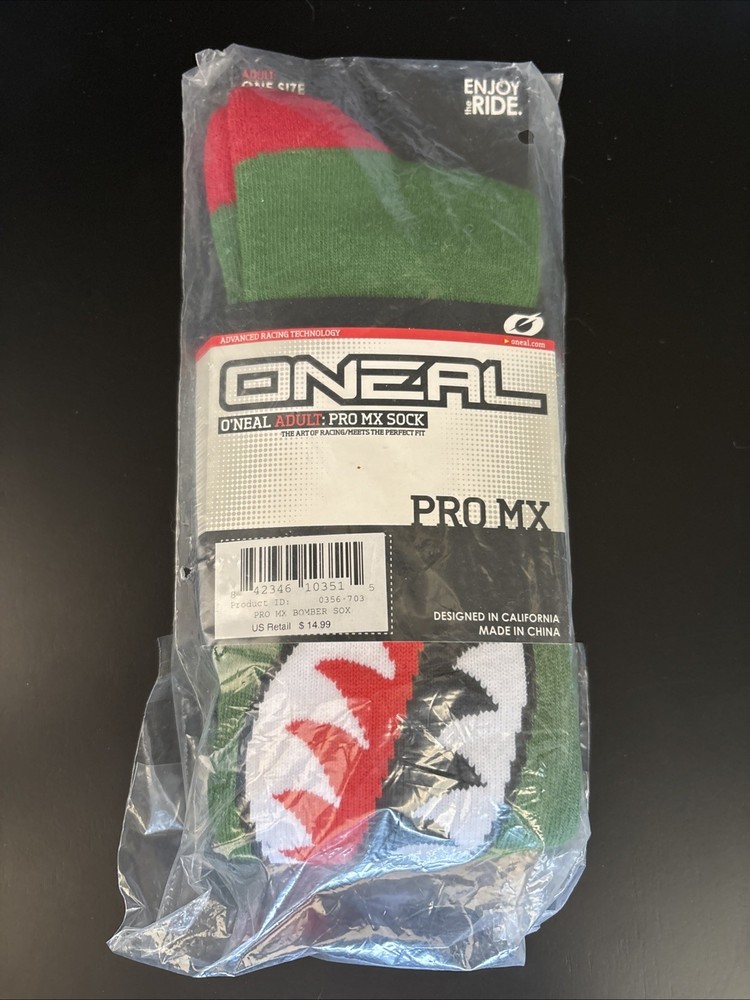 O’Neil Pro MX Socks Adult OS Bomber