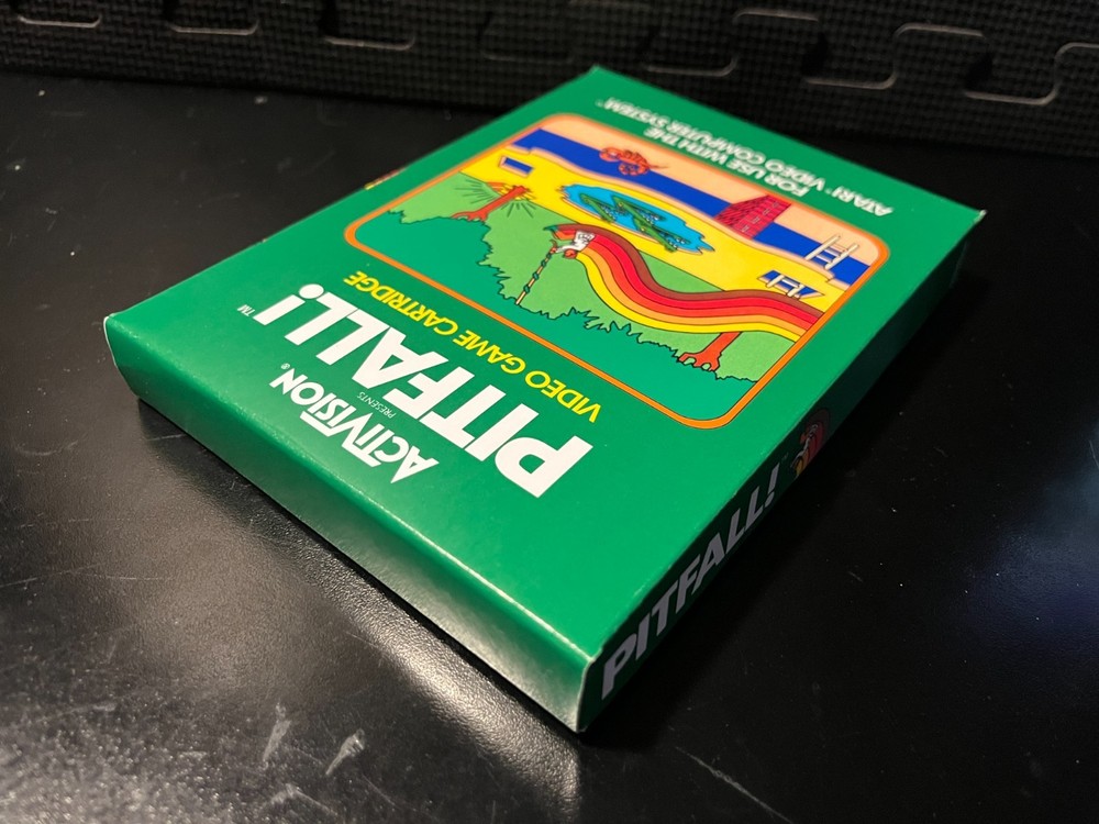 1982 Activision Pitfall - Empty custom design display box