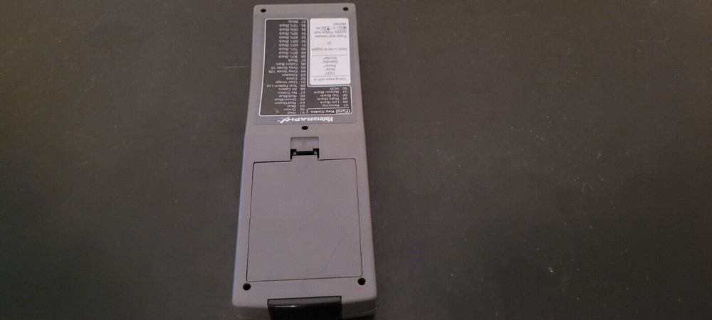 ELECTROHOME VISTAGRAPHX REMOTE CONTROL