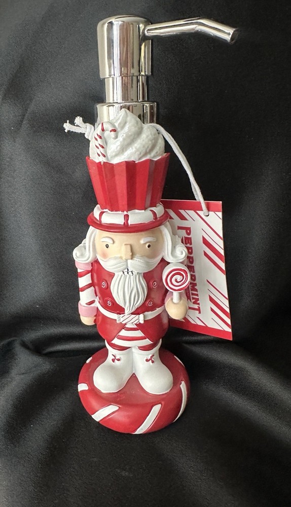 Peppermint Soap Dispener/Pump /Red/