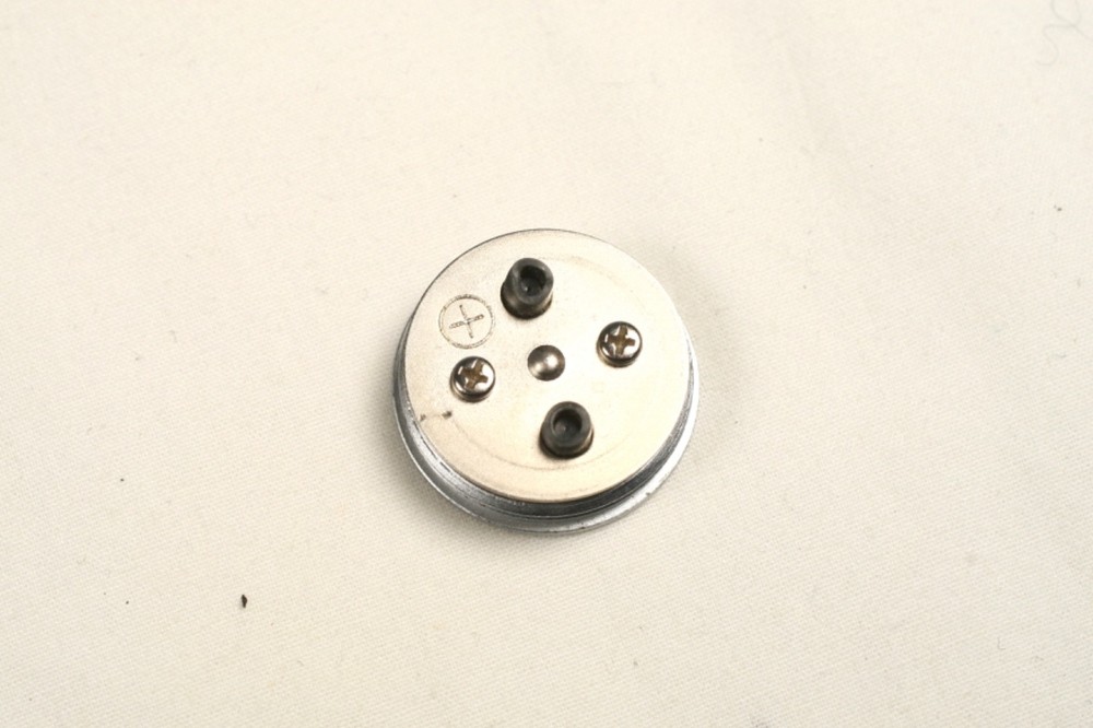 Yashica FR Battery Cap Cover - Silver