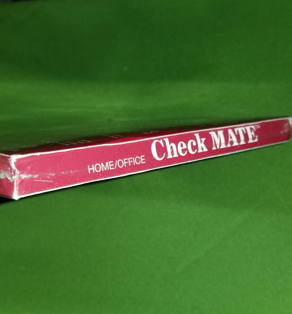 Check Mate SEALED 3.5 Disk Personal Companion PC IBM Software