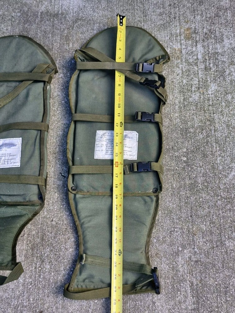 US MILITARY Shin Guards M-1984