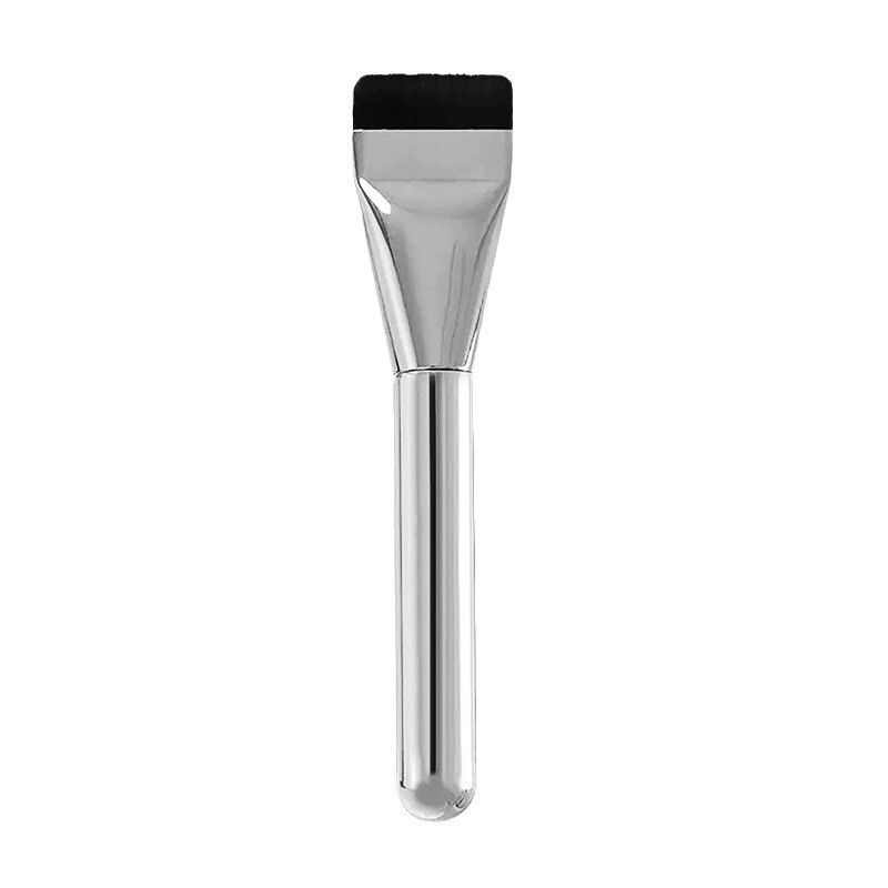 Flat Foundation Brush Set - Ultra Thin Blade for Liquid Makeup Blending