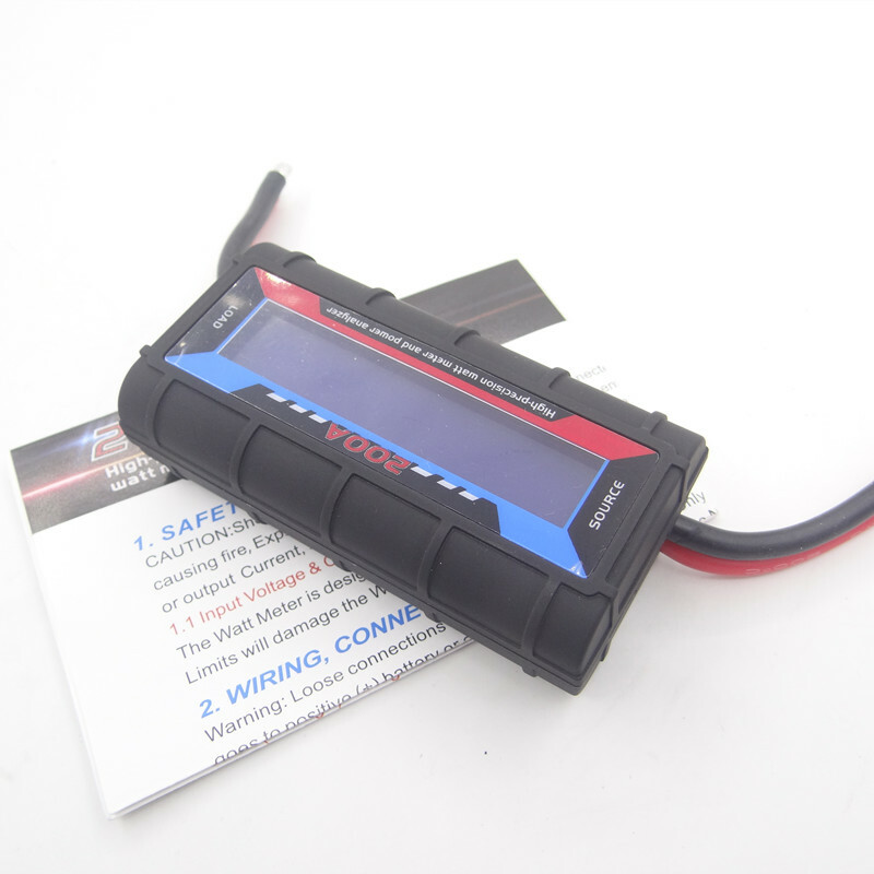 200 Amp Watt Meter Power Analyzer for Solar Panels or Wind Turbines System