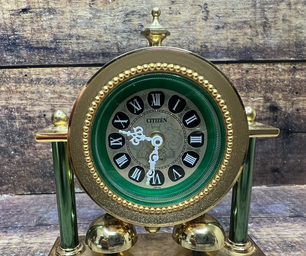 Citizen Mini Desktop Windup Clock 2RA034 *RARE*