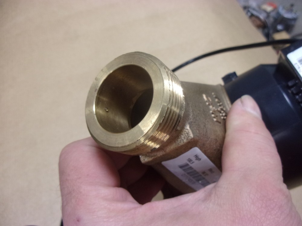 Zenner 1" ZPM Nitro 1 Bronze Water Line Meter Direct Read Wireless Scancoder