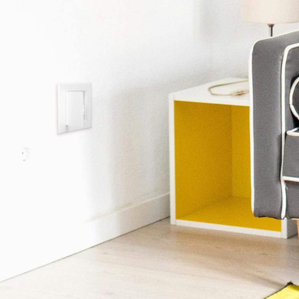 Plumbing Cover Plate Plastic Access Panel for Bathroom Drywall