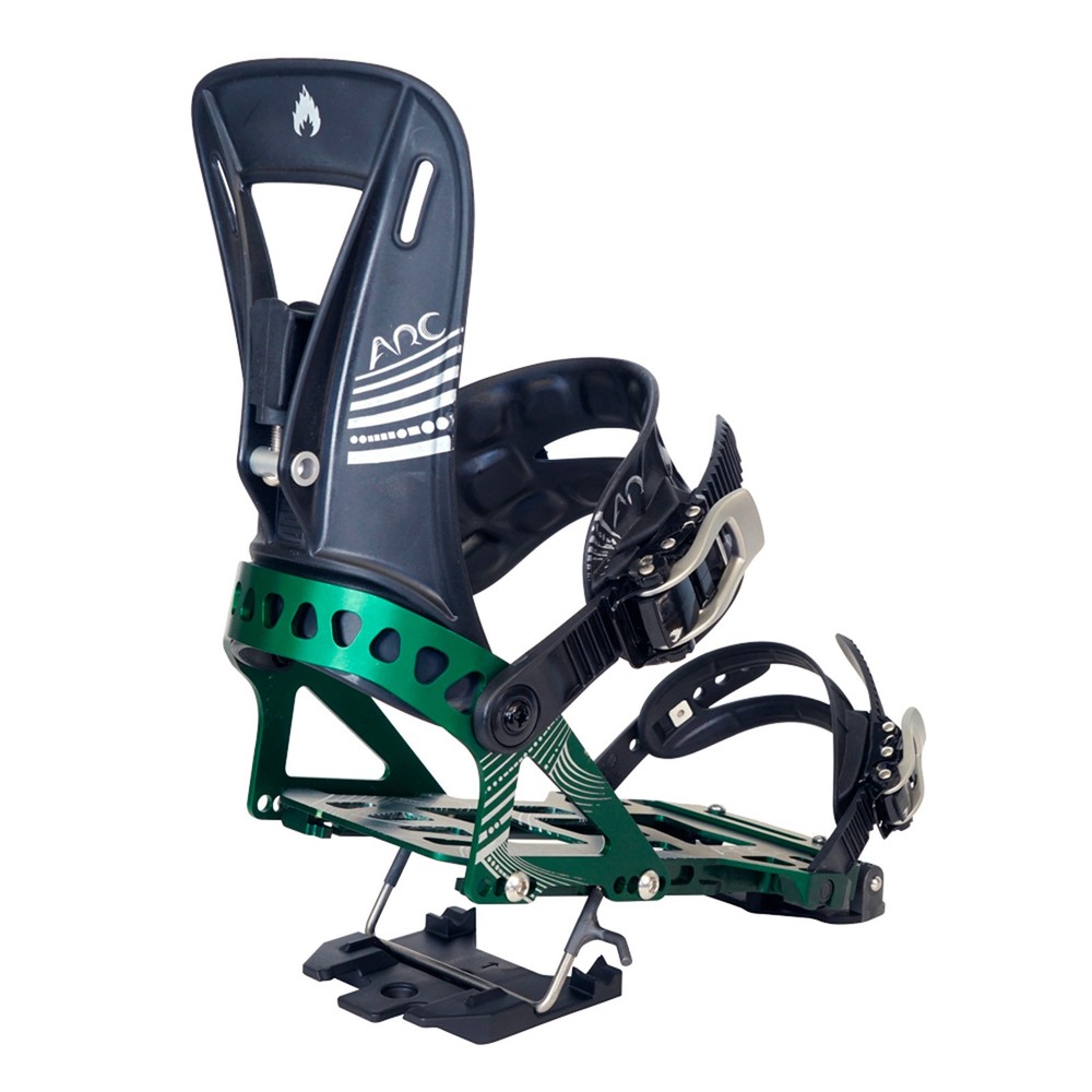 SPARK R&D Arc ST Small Green Splitboard Bindings (B01042526)