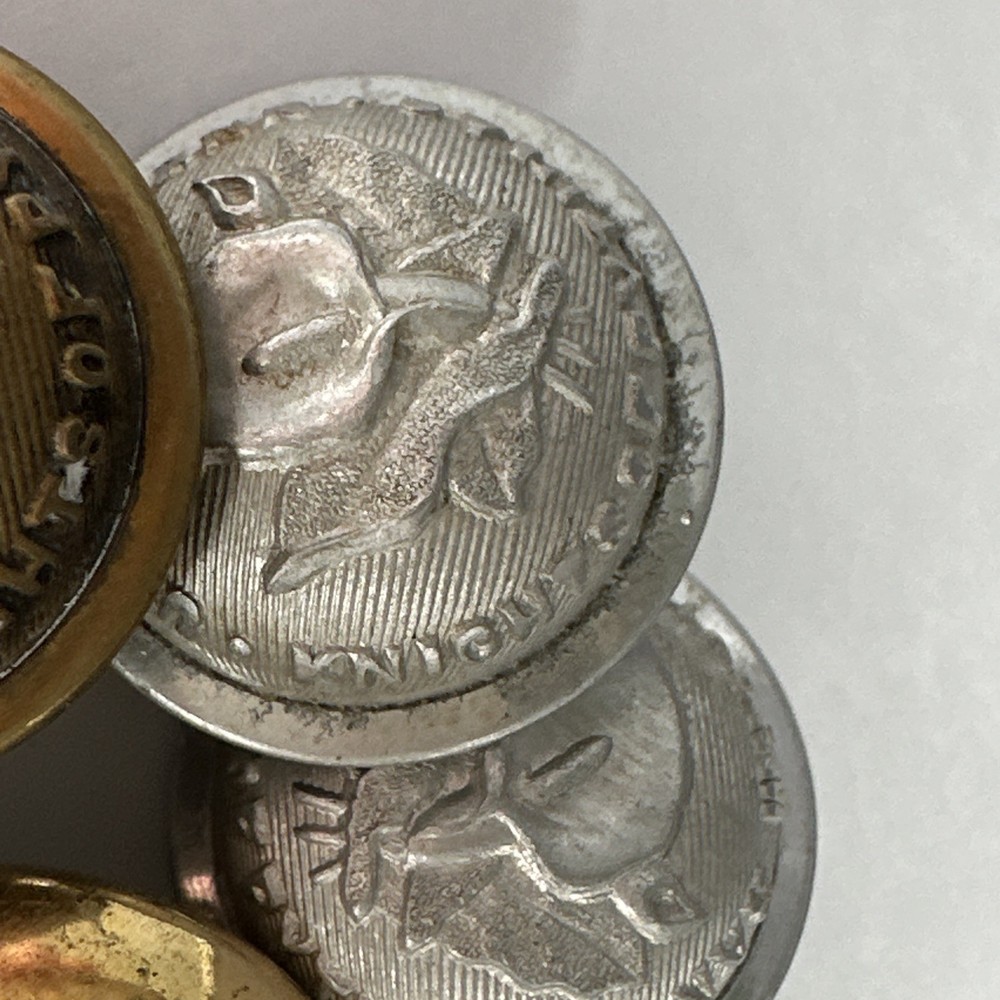 Large group of antique buttons