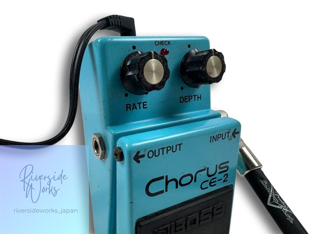 BOSS Chorus Effect CE-2 Silver Screw