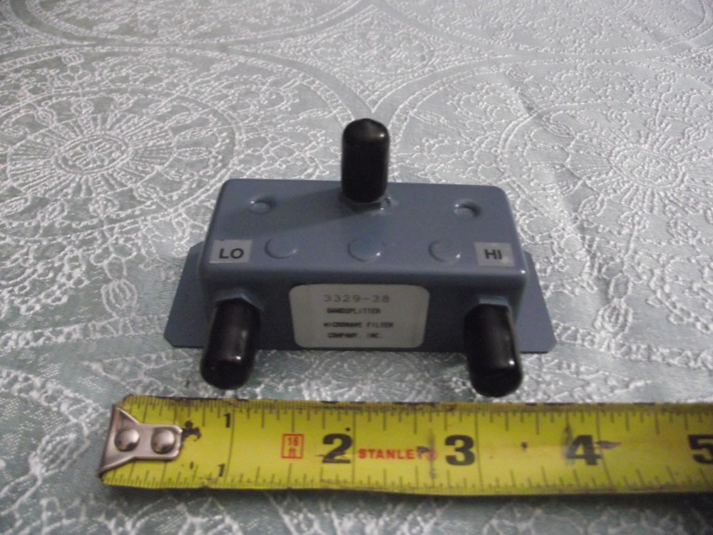 MICROWAVE FILTER COMPANY INC. BANDSPLITTER.