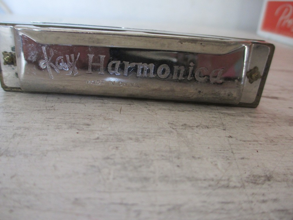 Chicago Blues Kay Harmonica - Chrome, 10 Hole, C Key