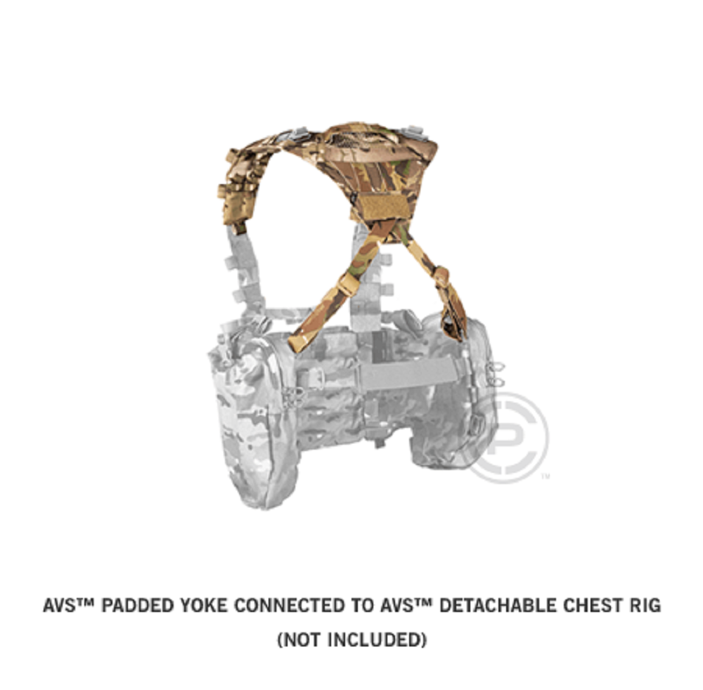 Crye Precision - AVS Padded Yoke - Coyote Brown