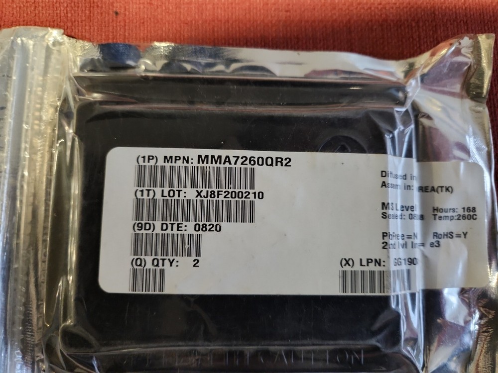 2PCS ACCELEROMETER IC  MMA7260QR2