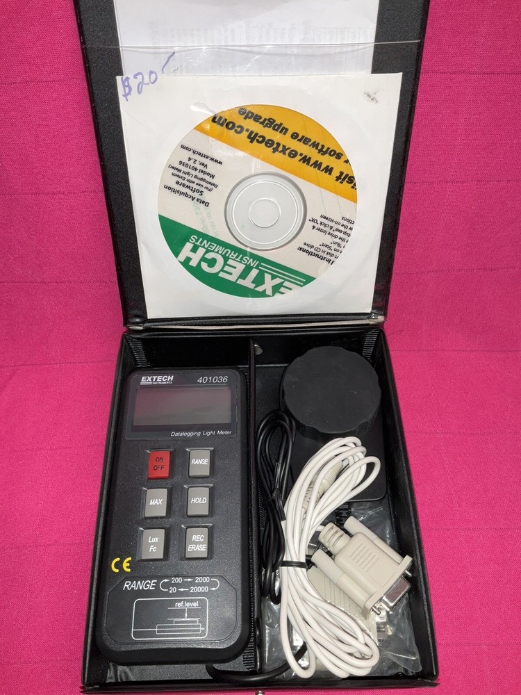 Extech 401036 Datalogging Light Meter