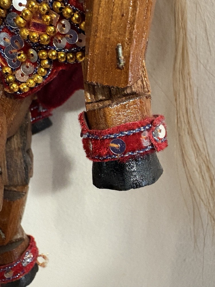 Marionette Horse from Peru Handmade
