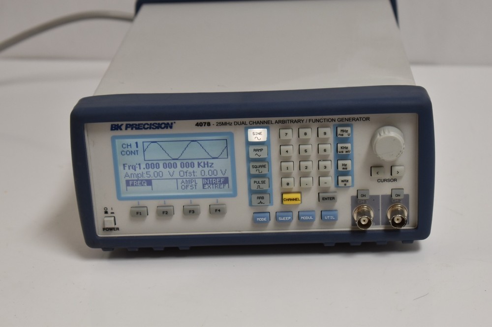BK Precision 4078 25Mhz Dual Channel Arbitrary/Function Generator (JSN32)