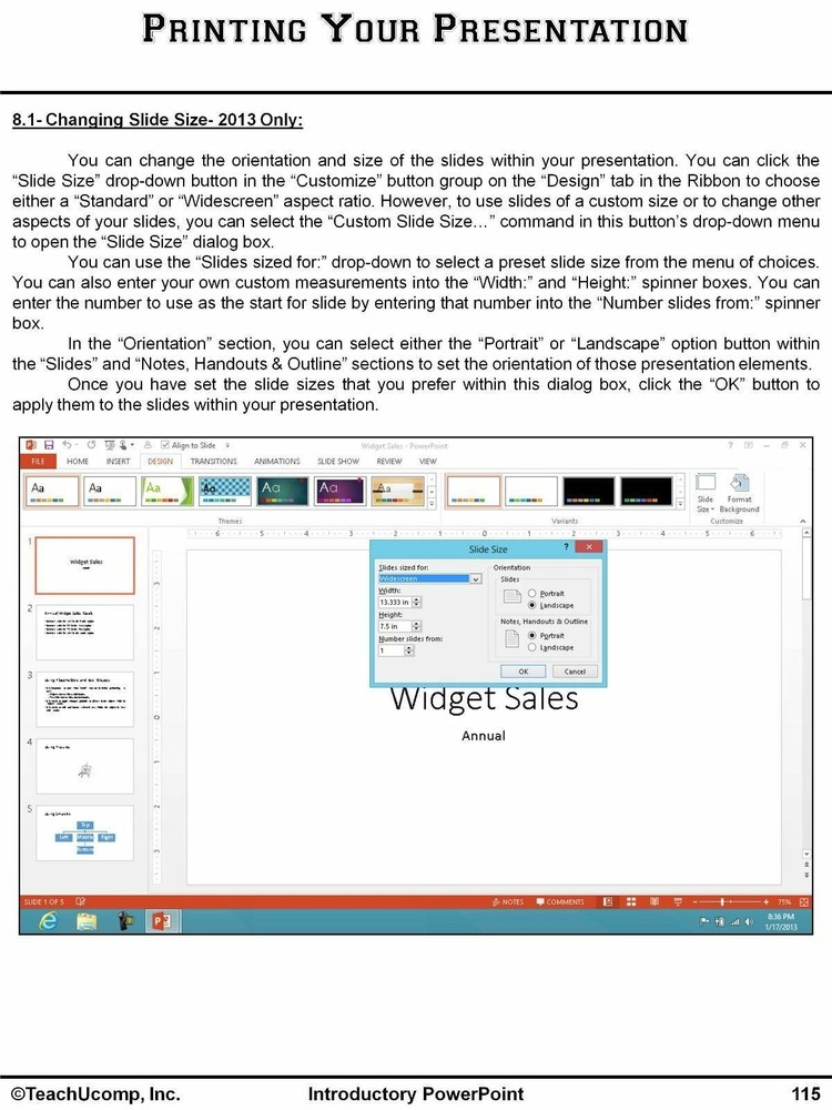 Learn Microsoft POWERPOINT 2013 & 2010 Training Tutorial DVD-ROM Course 6 Hours