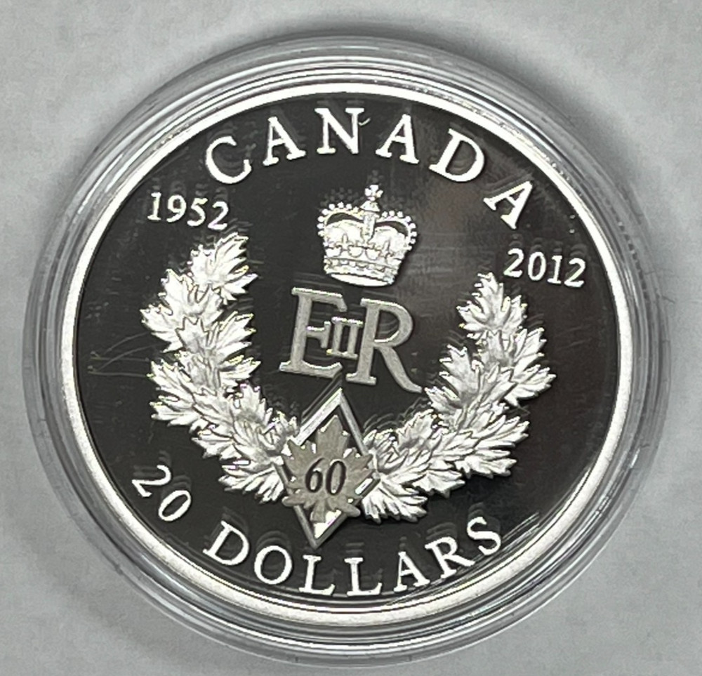 2012 $20 Canada Royal Cypher silver coin