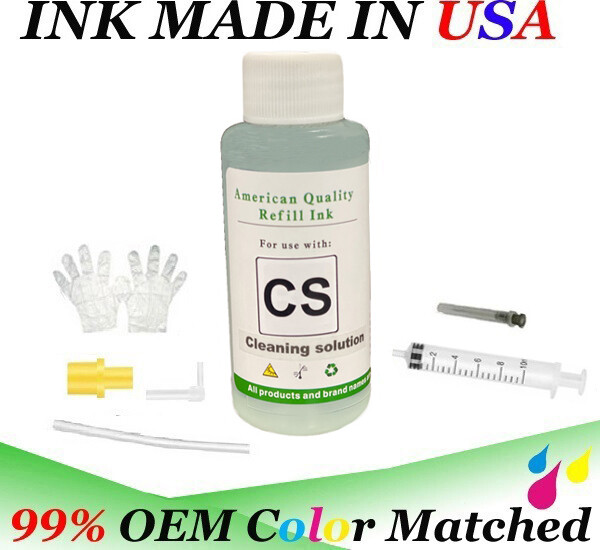 100ml Inkjet Print Head Cleaning Kit for Printer Flush Solution To Clean Nozzle