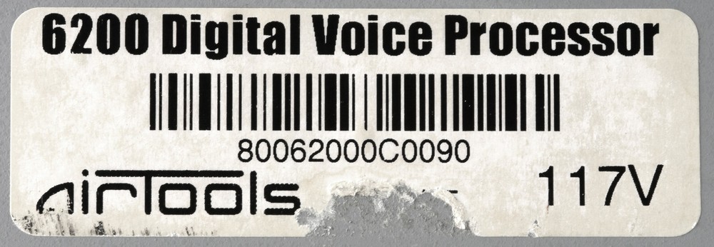 Airtools Symetrix 6200 Digital Mic Preamplifier Voice Speech Processor Voiceover