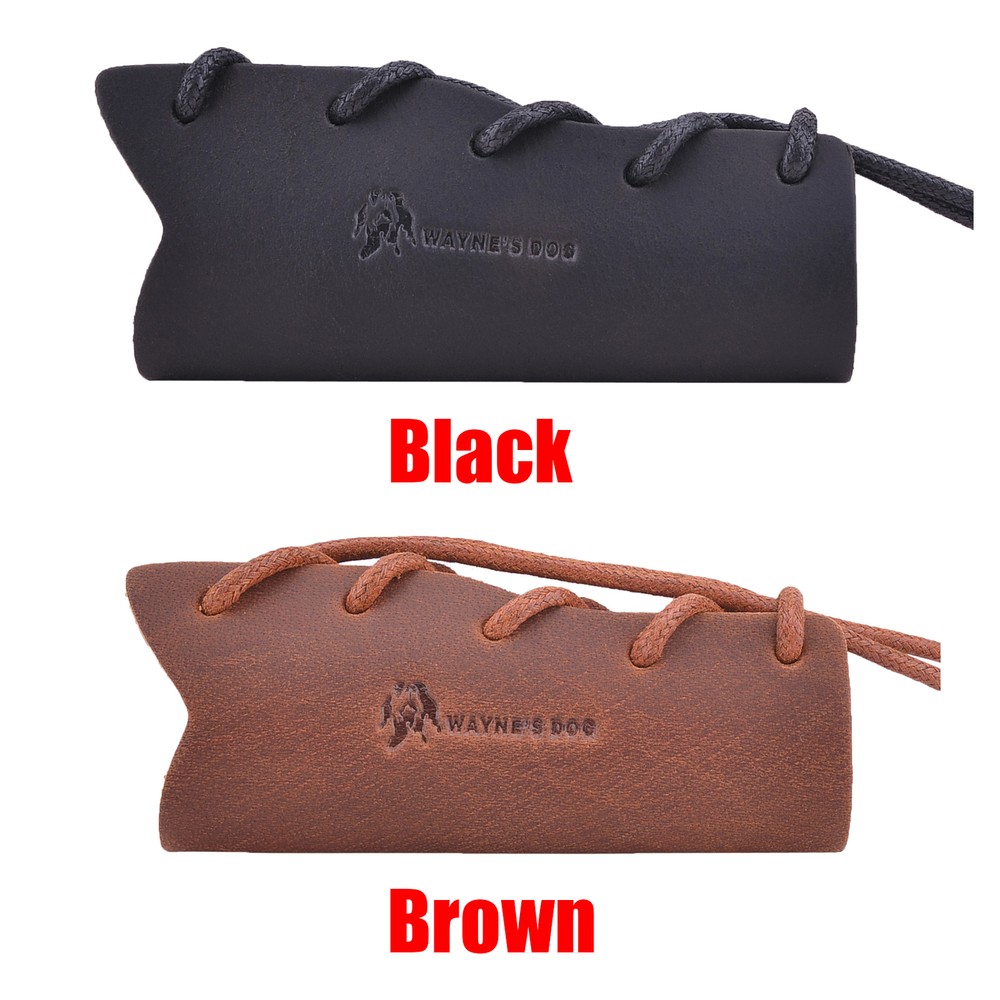 Genuine Leather Axe Handle Guard Collar , Axe Handle Holsters Protection Cover