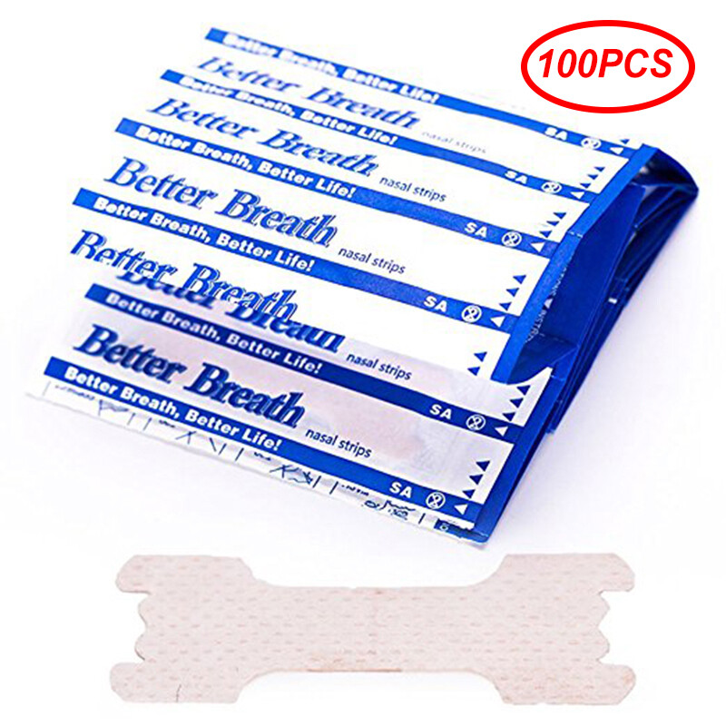 100-1000 Pcs Breathe Better and Reduce Snoring Small/Medium/Large Nasal Strips