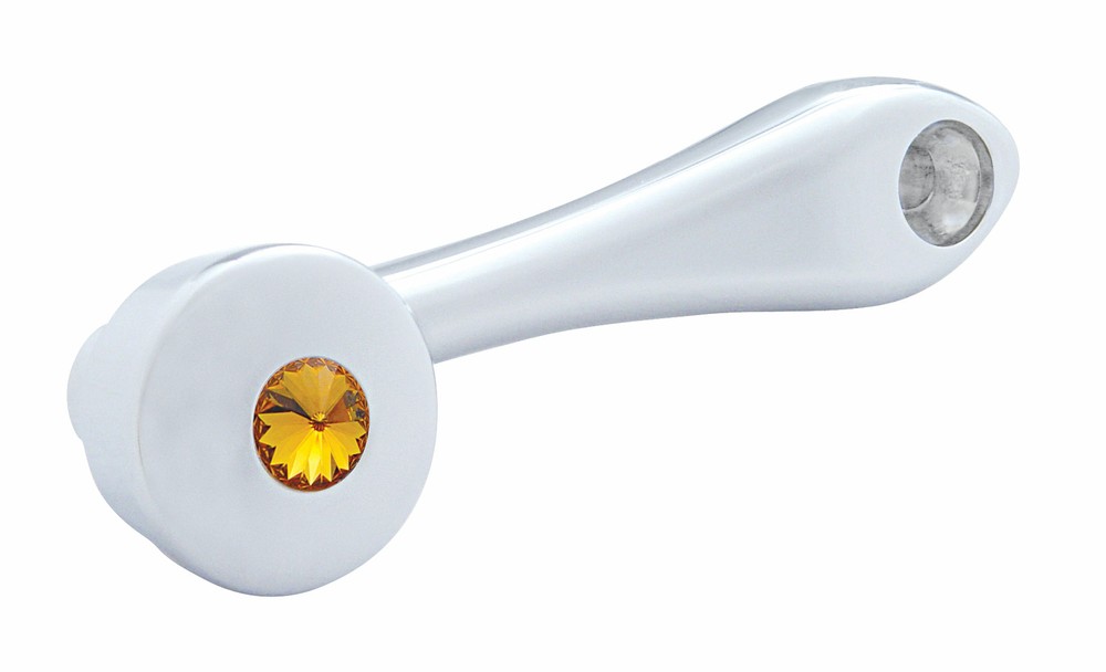 Window Crank With Square Adapter - Amber Diamond