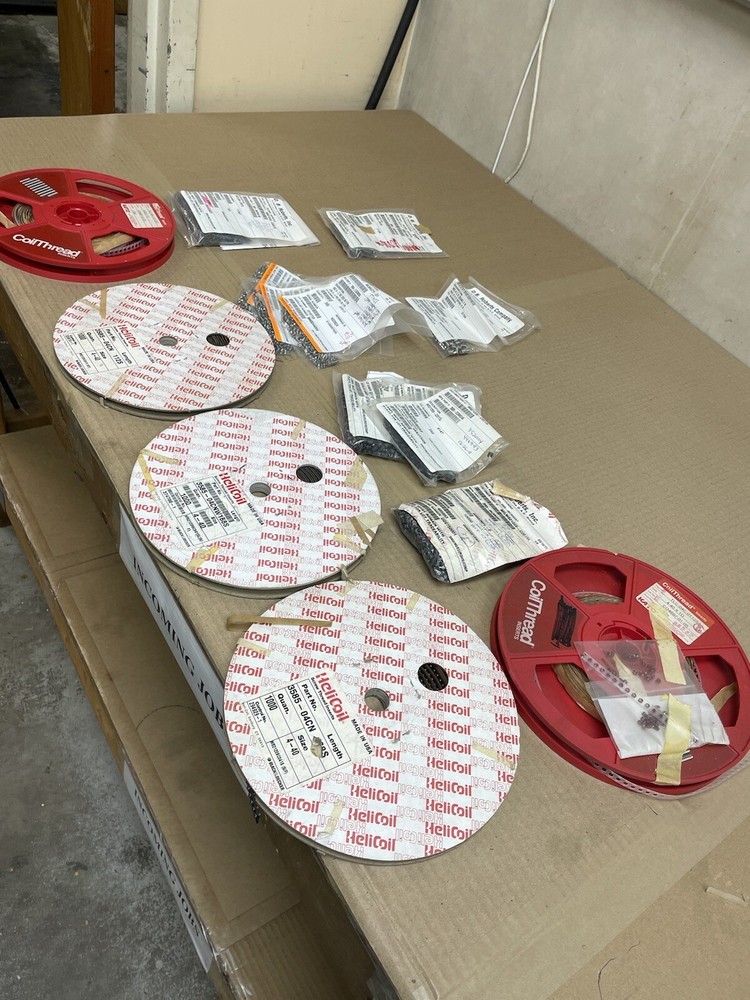 HELICOIL INSERTS 1 LOT VARIOUS SIZES