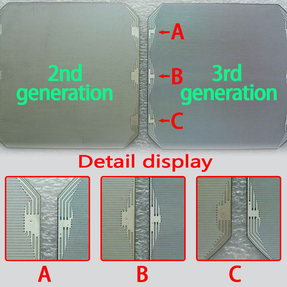 3.55W/PC Sunpower Solar Cell Flexible Mono Cells 3rd Gen For DIY Solar Panel