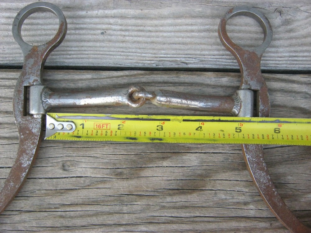 Shanked Snaffle Loose Cheek Curb Bit 30477