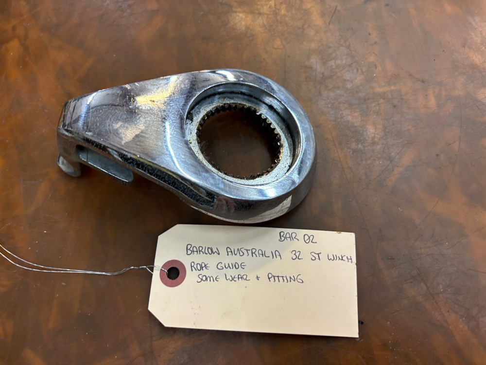 BARLOW AUSTRALIA 32 ST WINCH ROPE GUIDE