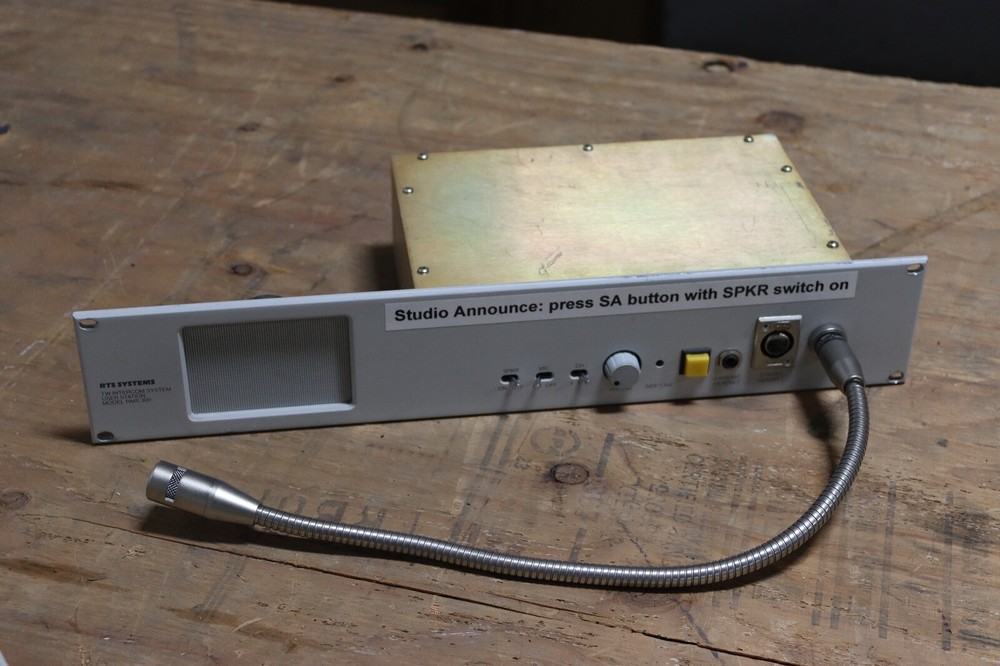 RTS Systems   RMS300    StationRack Mount Speaker w/mic