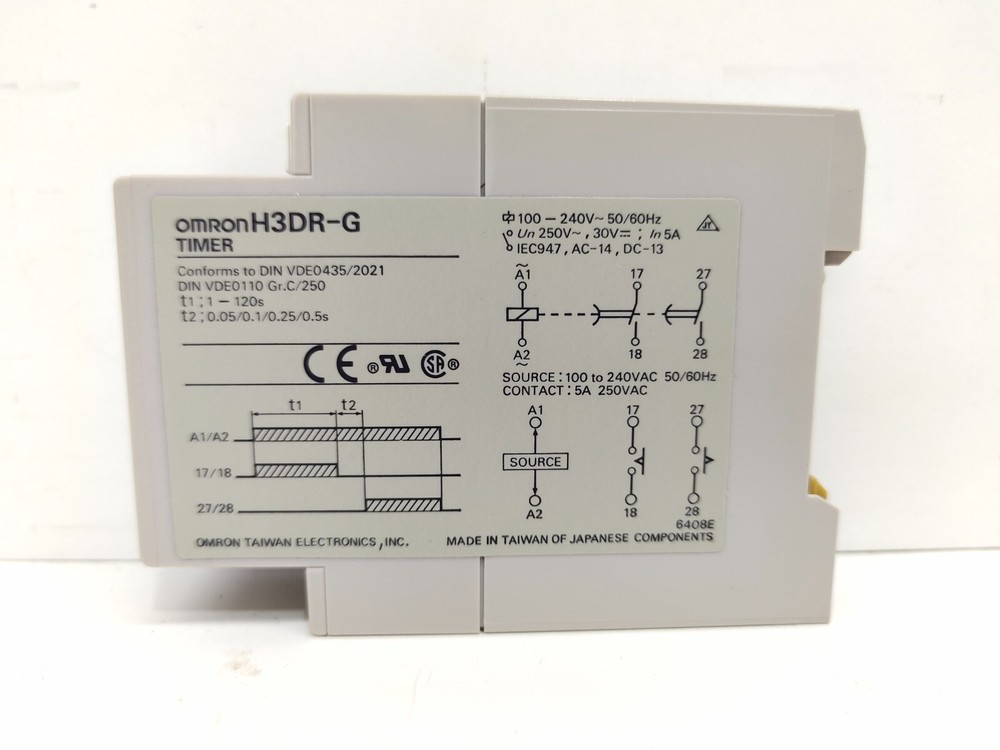 Omron h3dr-g timer relay (FREE SHIPPING)