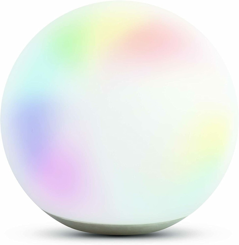 Two Remote Control Operated Corded Dimmable Color Changing LED Light Table Lamps
